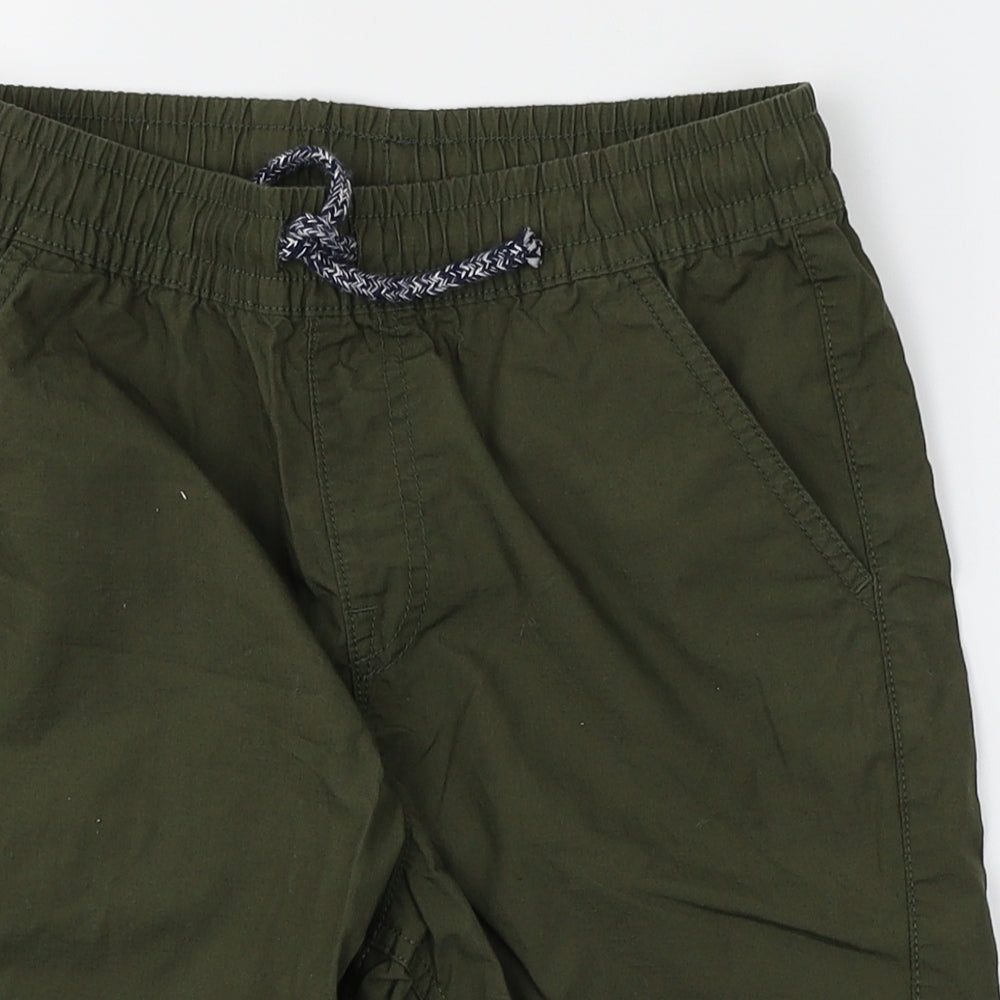 F&F Boys Green   Cargo Shorts Size 10-11 Years