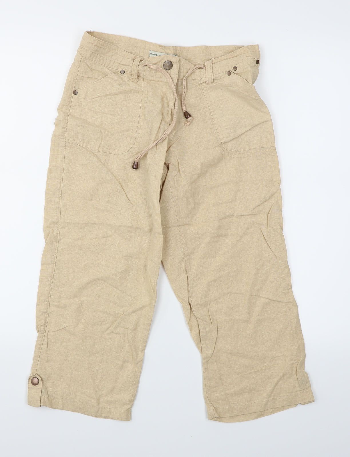 Atmosphere Womens Beige   Cargo Shorts Size 6