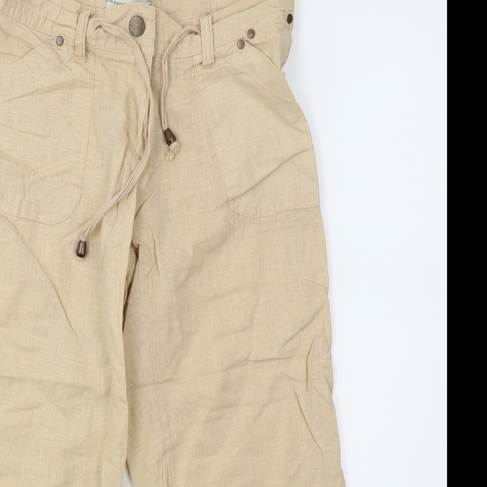 Atmosphere Womens Beige   Cargo Shorts Size 6