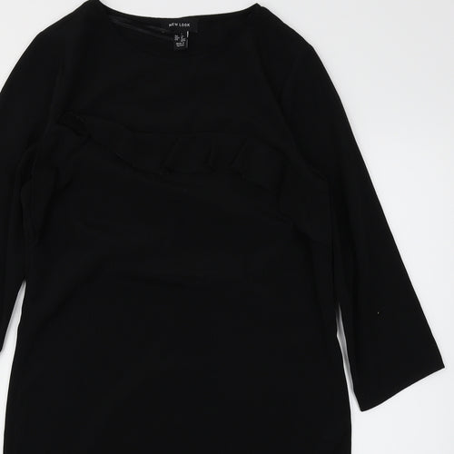 New Look Womens Black   A-Line  Size 8