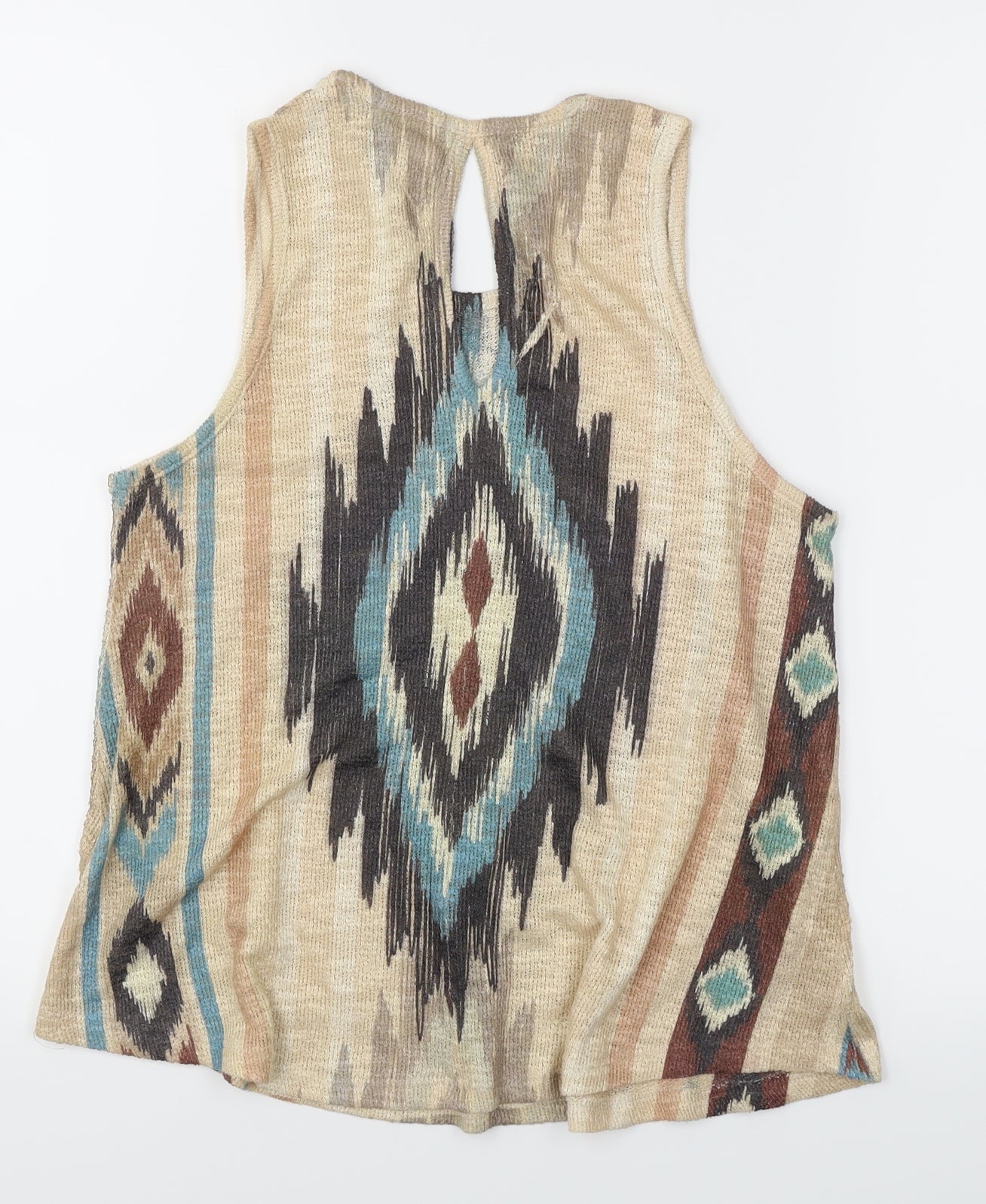 Ginger G Womens Beige   Basic Tank Size S