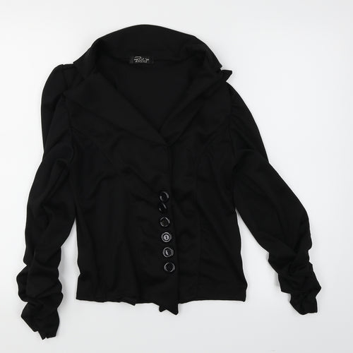 Buzy Womens Black   Jacket Blazer Size S