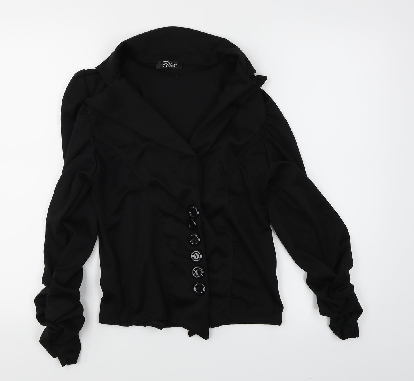 Buzy Womens Black   Jacket Blazer Size S