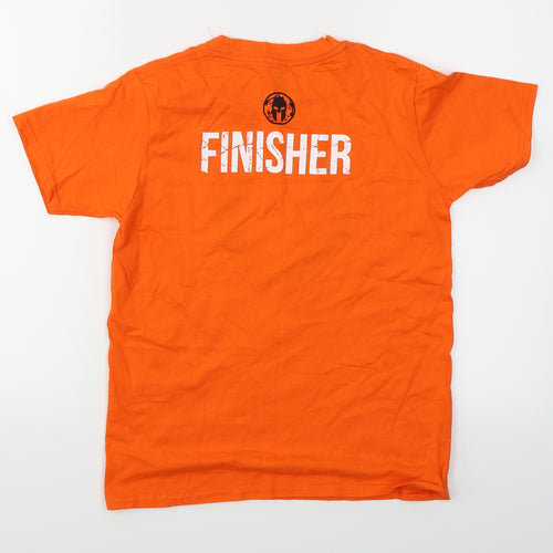 Spartan Womens Orange   Basic T-Shirt Size L