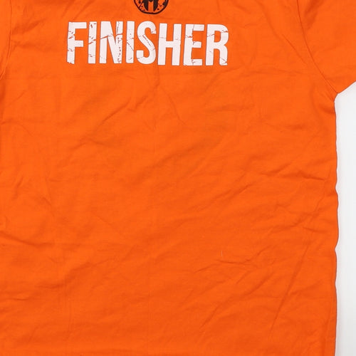 Spartan Womens Orange   Basic T-Shirt Size L