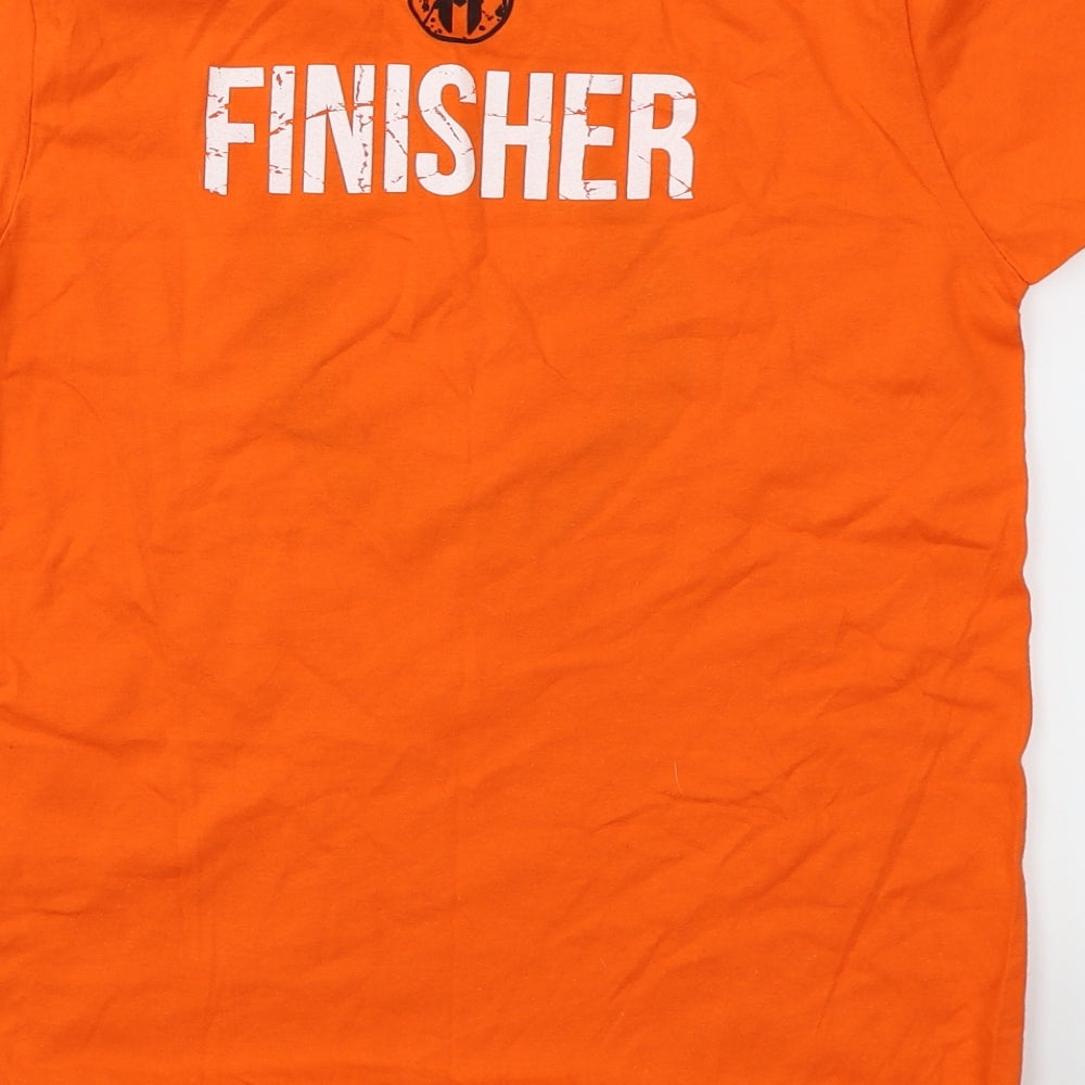 Spartan Womens Orange   Basic T-Shirt Size L