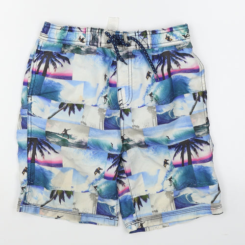 George Boys White   Cargo Shorts Size 8-9 Years - swim short