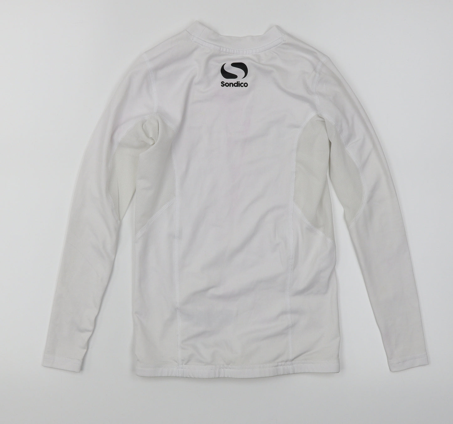 Sondico Boys White   Basic T-Shirt Size 9-10 Years  - Underlayer