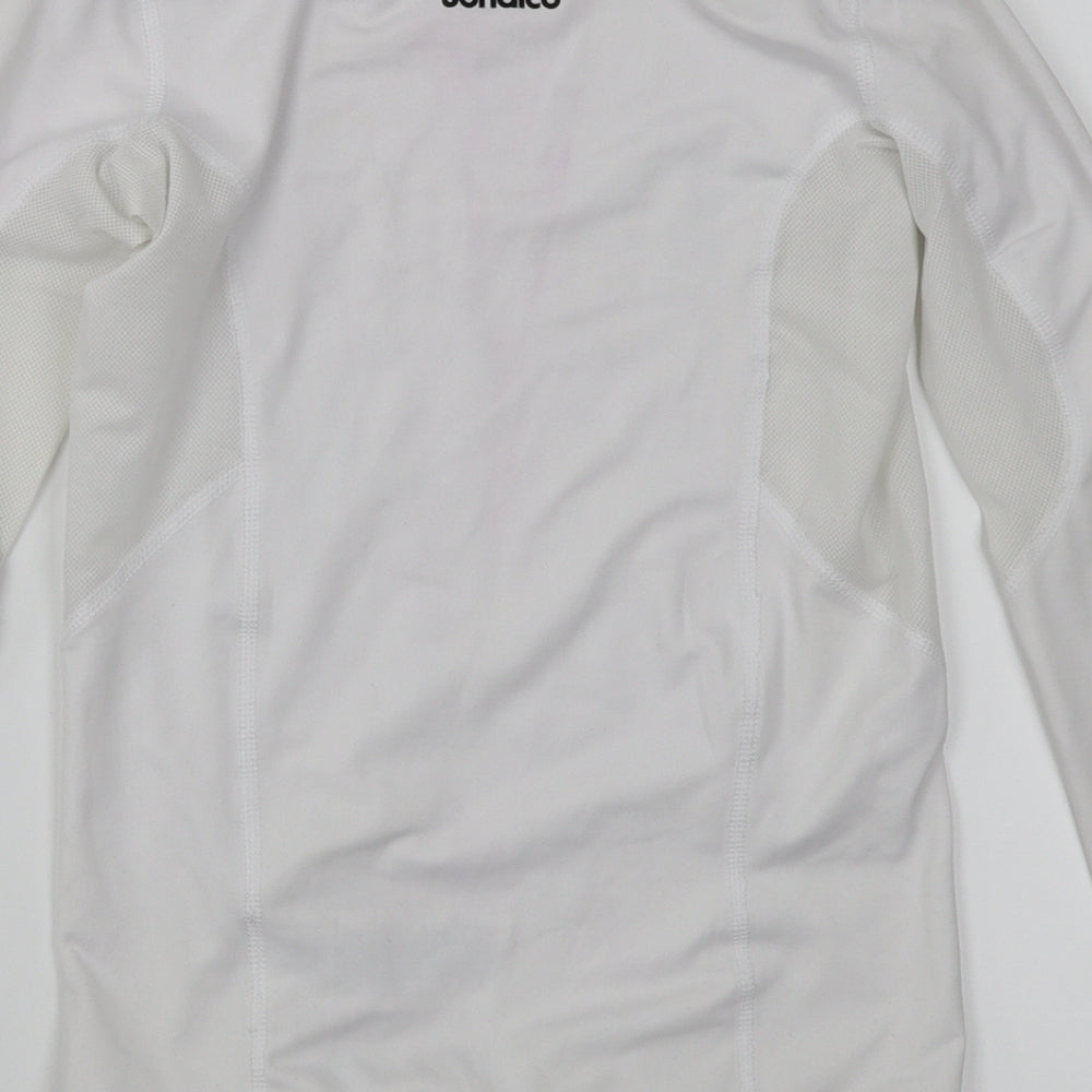 Sondico Boys White   Basic T-Shirt Size 9-10 Years  - Underlayer