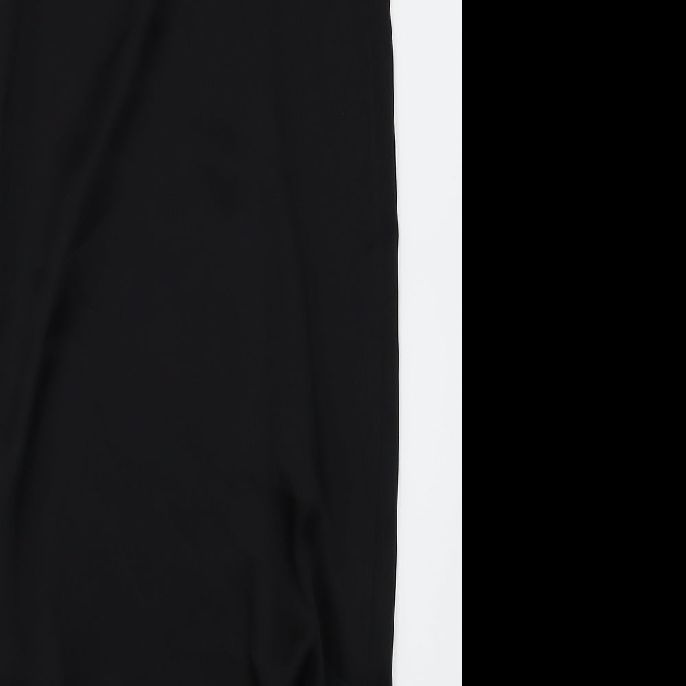 Topshop Womens Black   Camisole Blouse Size 8  - Longline