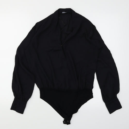 Select Womens Black   Bodysuit One-Piece Size 8