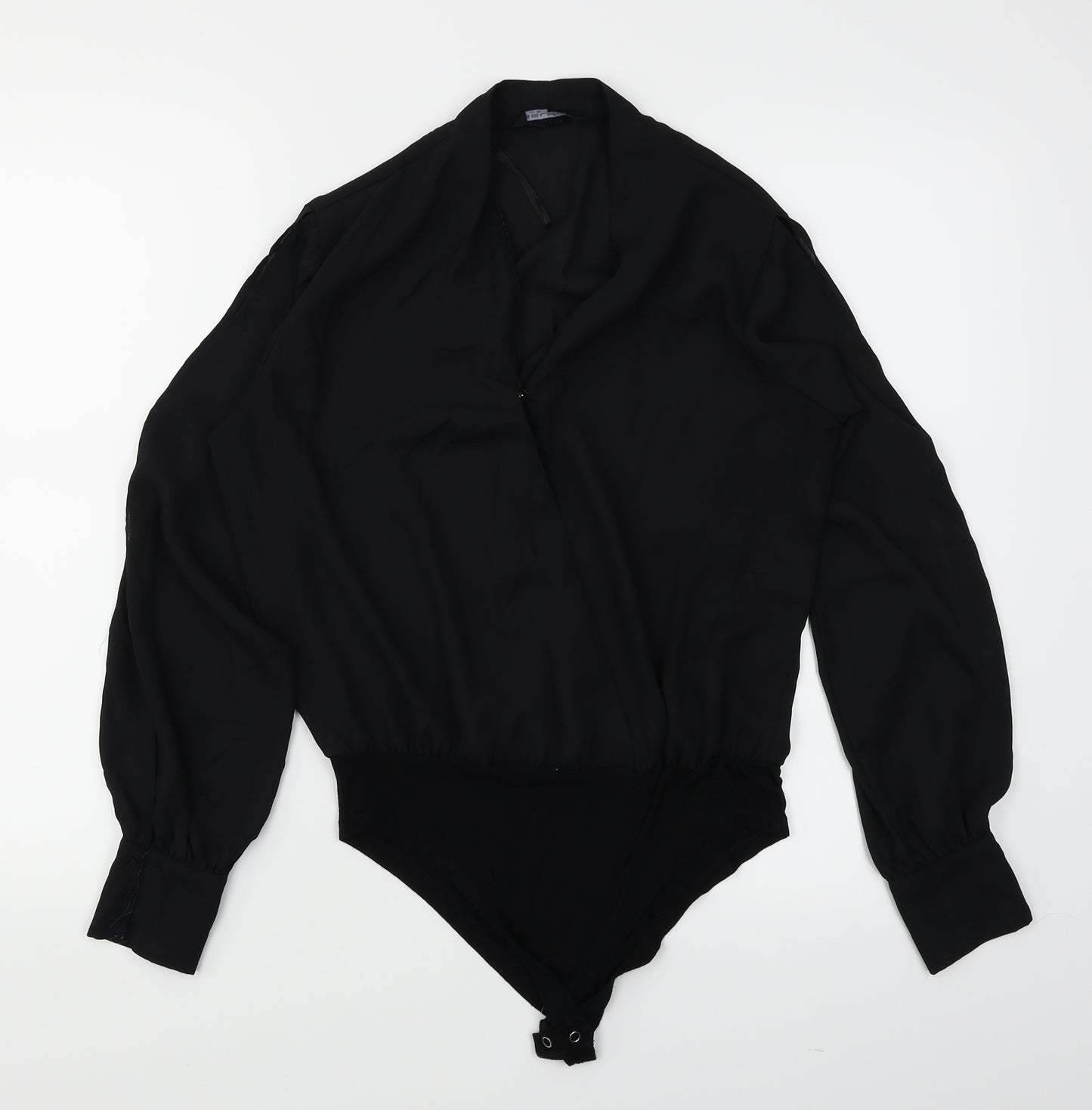 Select Womens Black   Bodysuit One-Piece Size 8