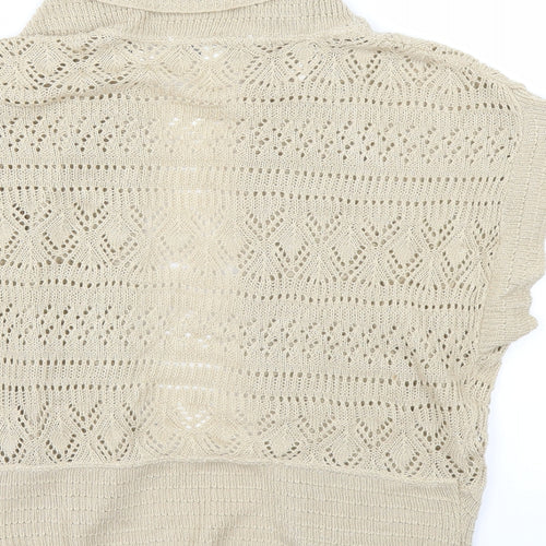 FOREVER 21 Womens Beige   Cardigan Jumper Size L