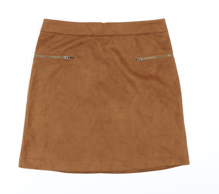 Papaya Womens Brown Mini Set Size 8