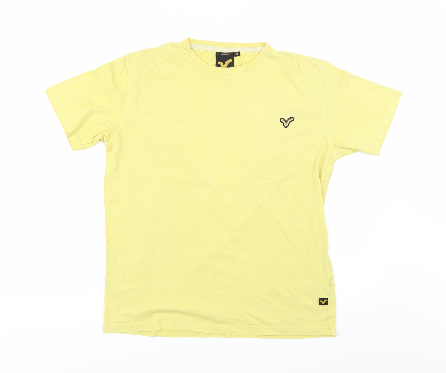 Voi Jeans Womens Yellow   Basic T-Shirt Size M