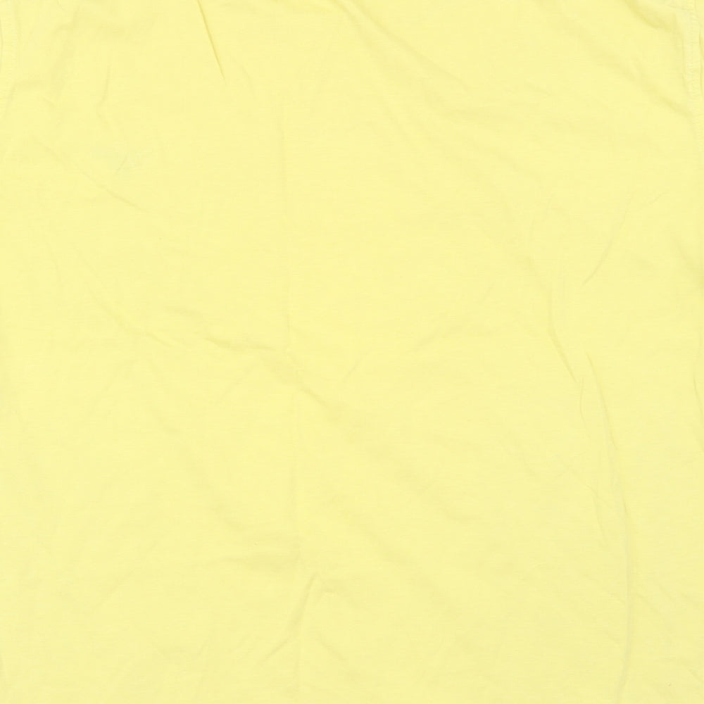 Voi Jeans Womens Yellow   Basic T-Shirt Size M