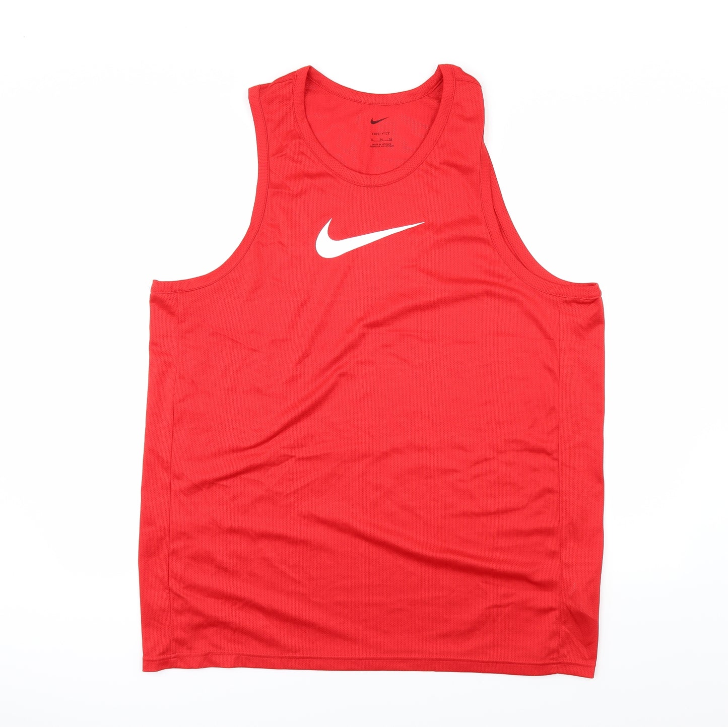 Nike Mens Red   Basic T-Shirt Size XL