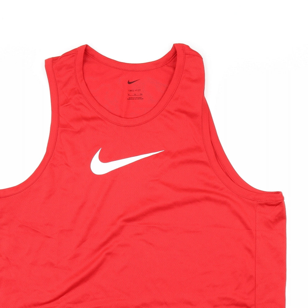 Nike Mens Red   Basic T-Shirt Size XL
