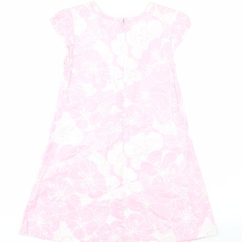 X-Mail Girls Pink Floral  A-Line  Size 8 Years