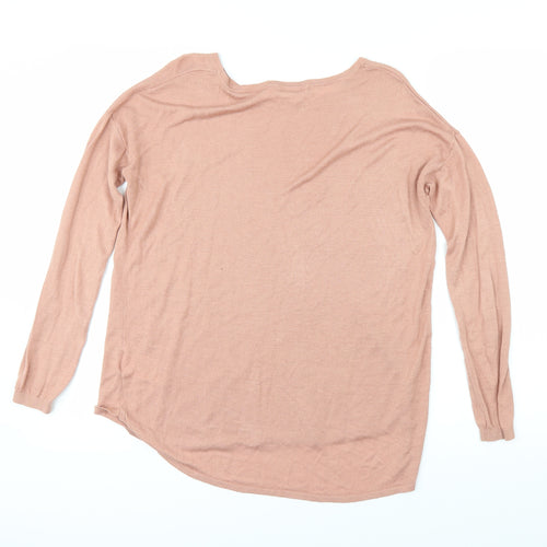 H&M Womens Pink   Pullover Jumper Size XS