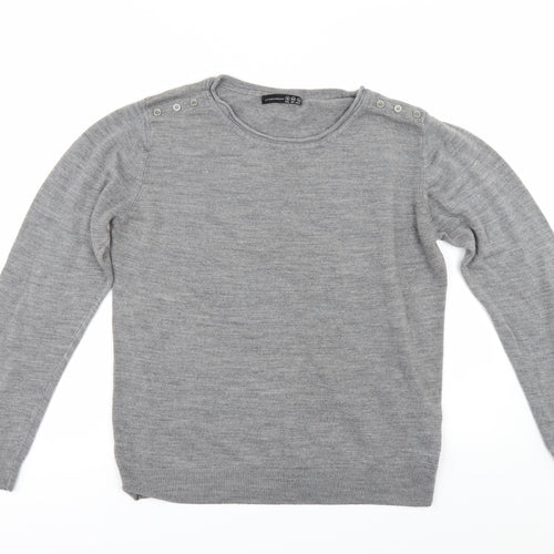 Primark Womens Grey   Pullover Jumper Size 16