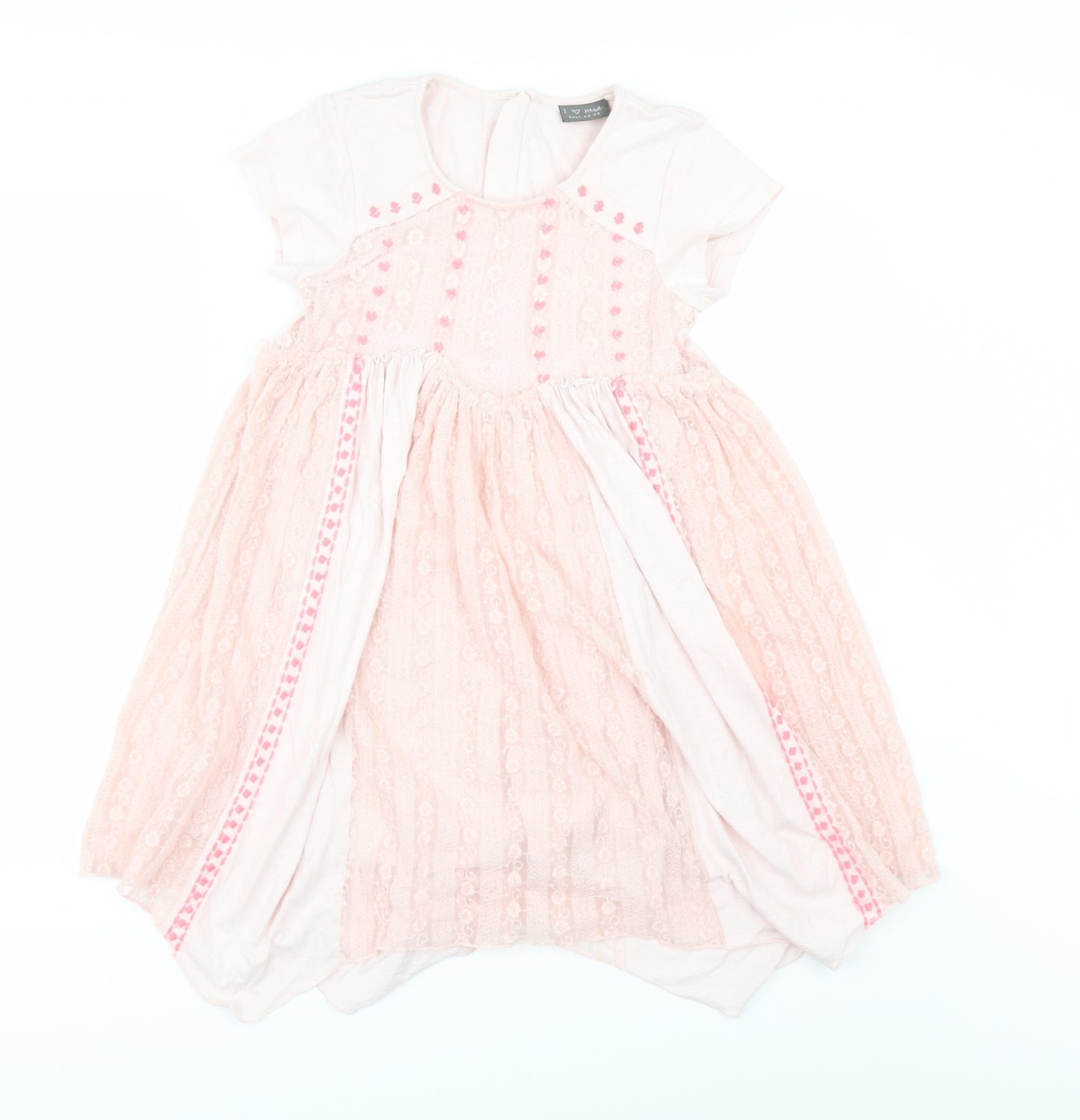 NEXT Girls Purple   A-Line  Size 10 Years