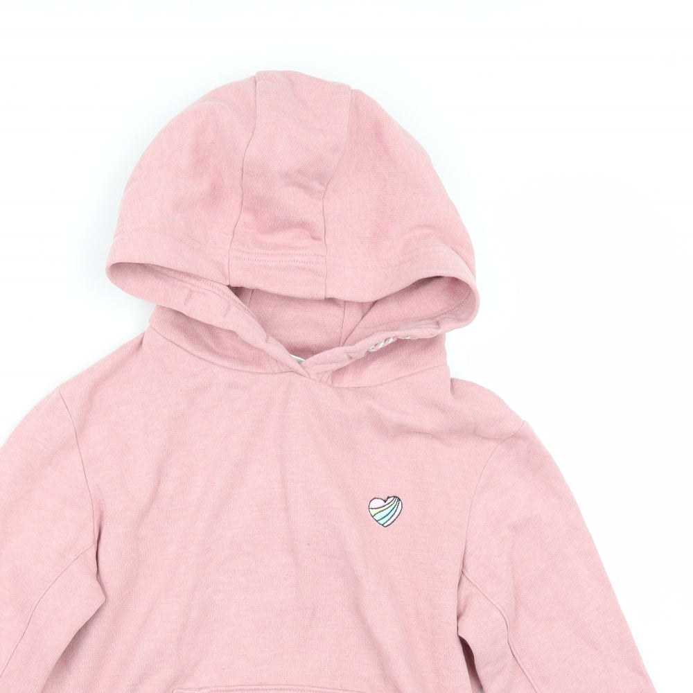 NEXT Girls Pink   Pullover Hoodie Size 10 Years