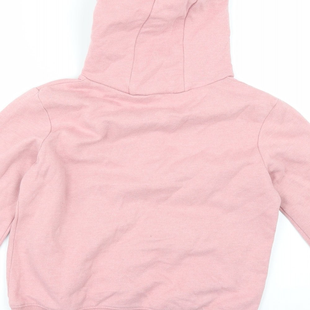 NEXT Girls Pink   Pullover Hoodie Size 10 Years