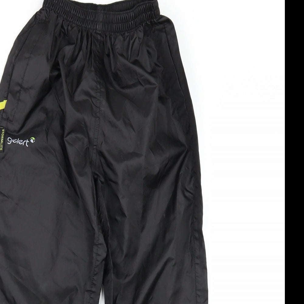 Gelert Boys Black   Sweatpants Trousers Size 9-10 Years