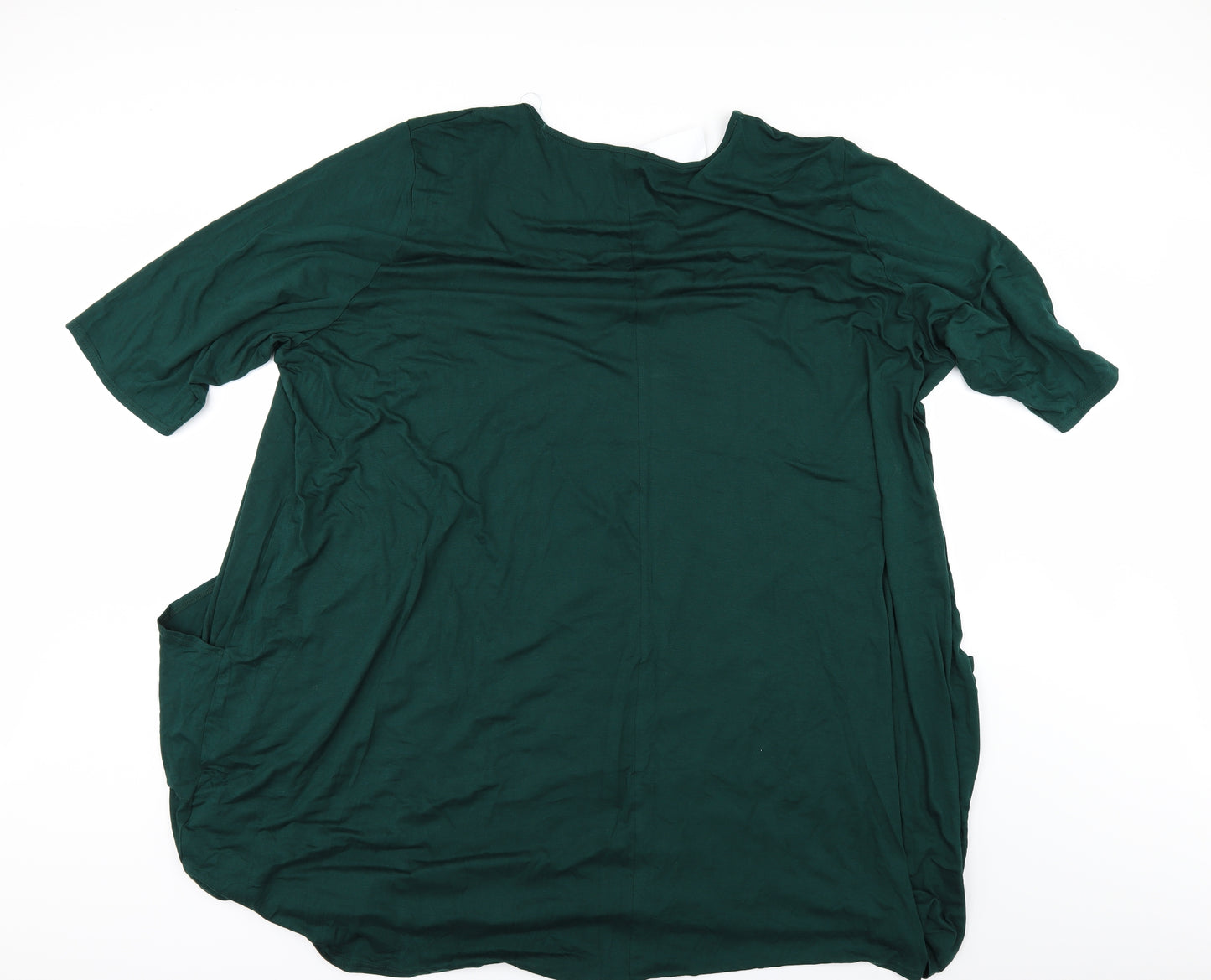 Yours Womens Green   Basic T-Shirt Size 34