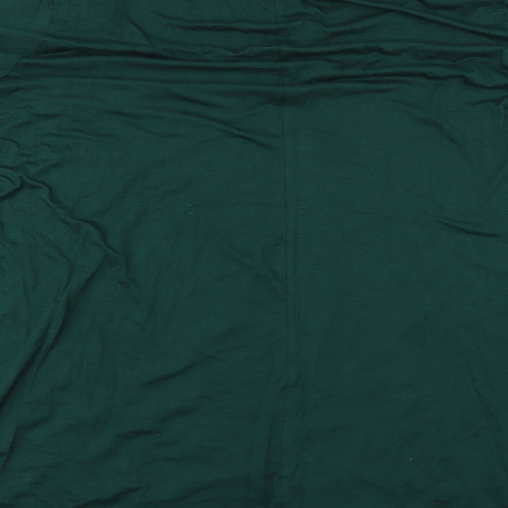 Yours Womens Green   Basic T-Shirt Size 34