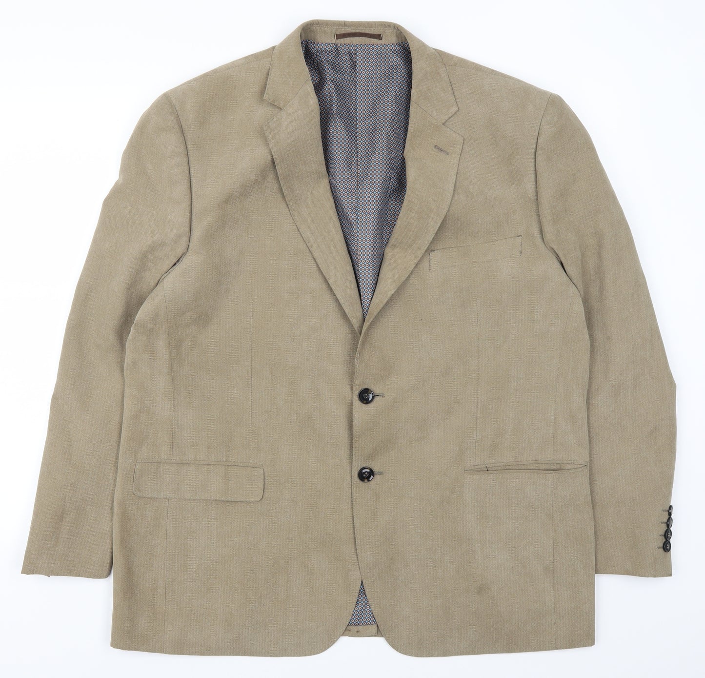 Skopes Mens Brown   Jacket Suit Jacket Size 46