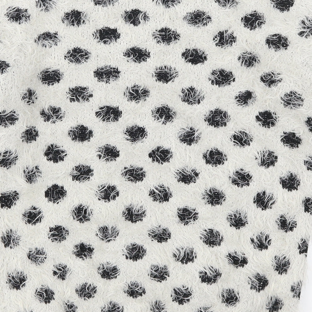 Atmosphere Womens Grey Paisley  Pullover Jumper Size 6