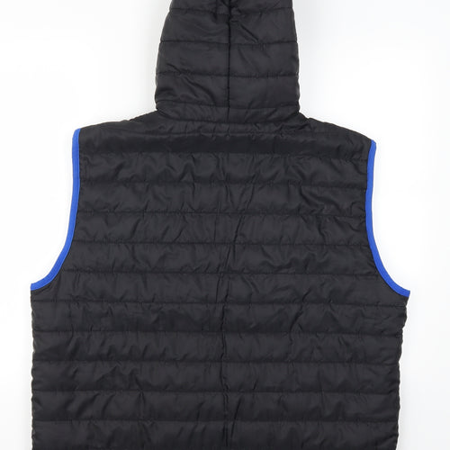 Marks and Spencer Mens Black   Gilet Coat Size XL
