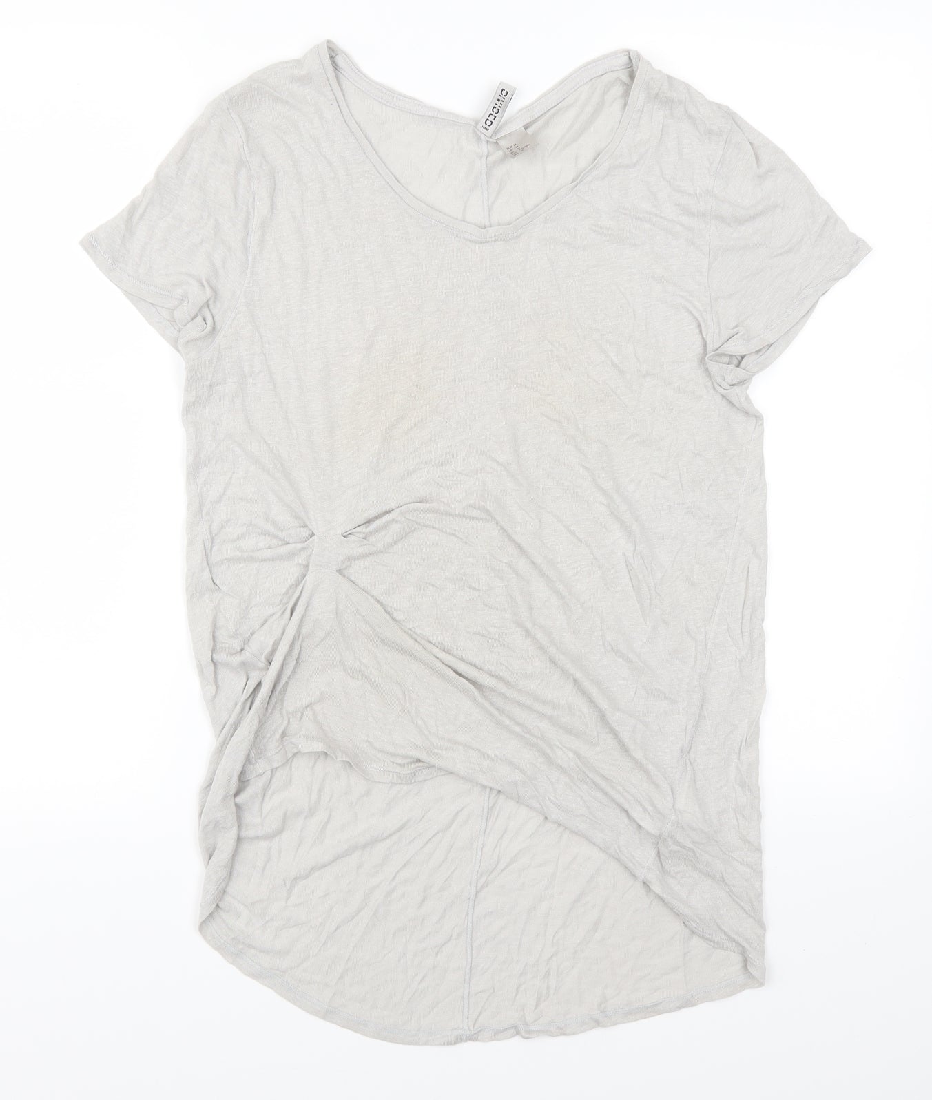 H&M Womens Grey   Basic T-Shirt Size M