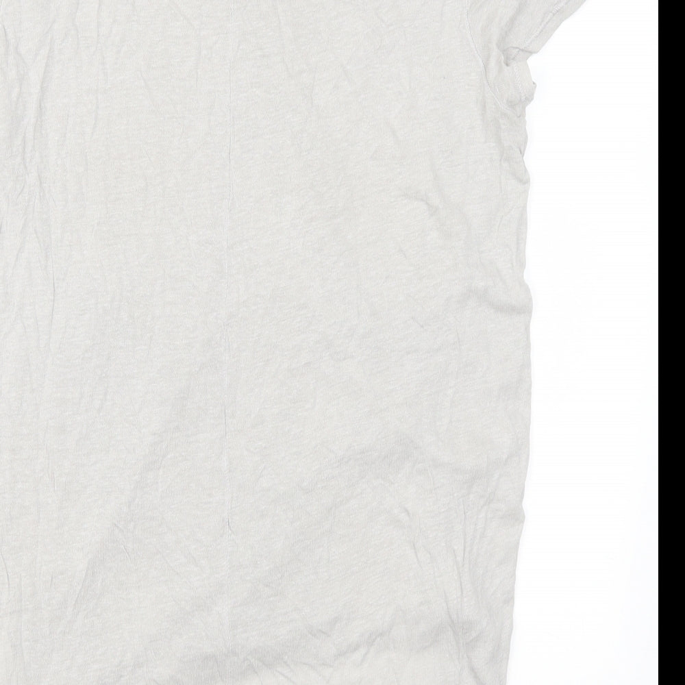 H&M Womens Grey   Basic T-Shirt Size M