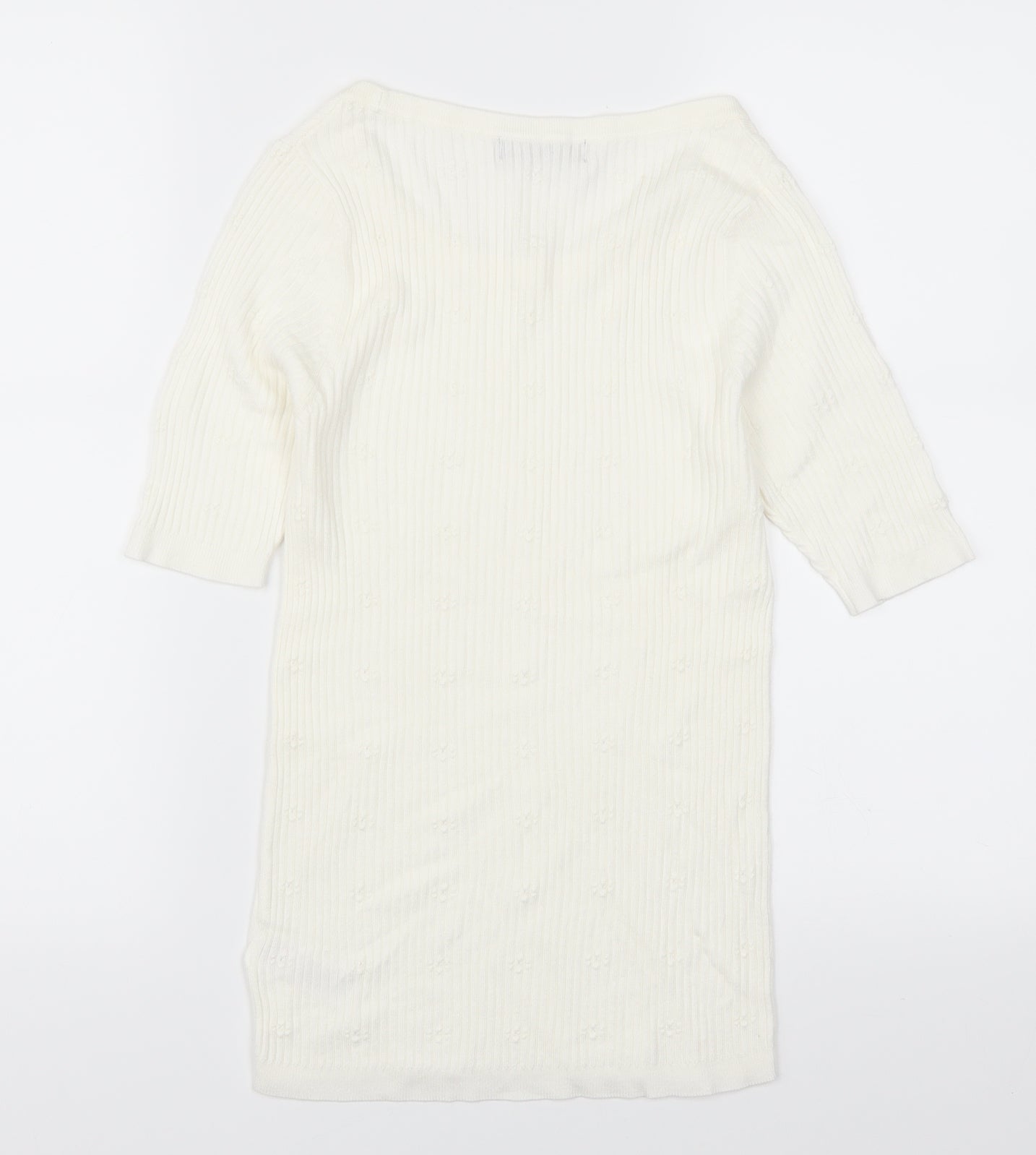 F&F Womens White   Pullover Jumper Size 6