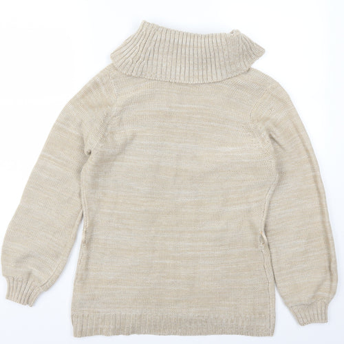 Evie Womens Beige   Pullover Jumper Size 14
