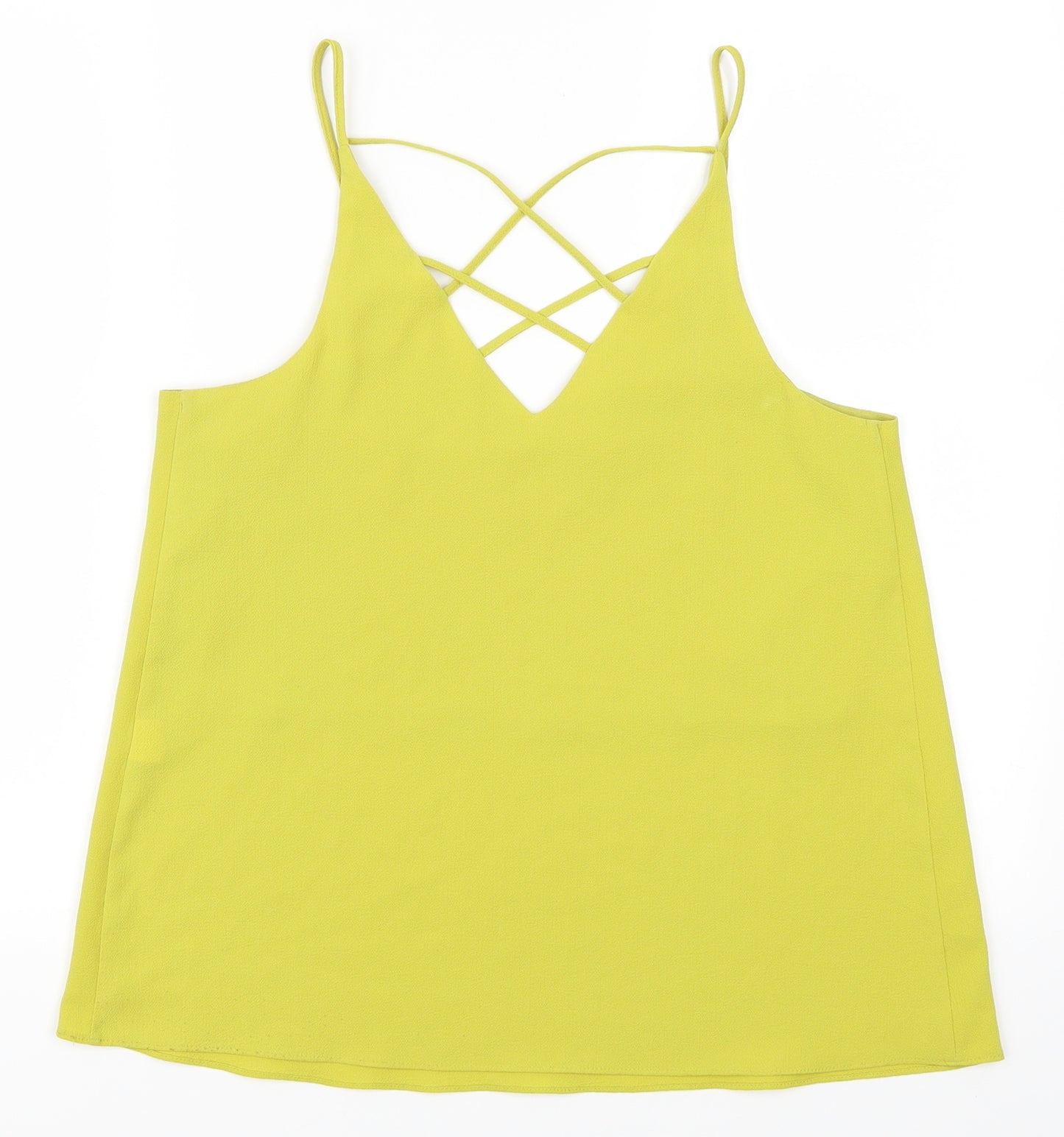 River Island Womens Green   Basic Tank Size 8