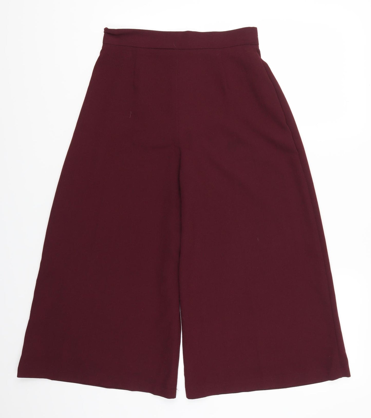 George Womens Purple   Cropped Trousers Size 8 L20 in - Plum