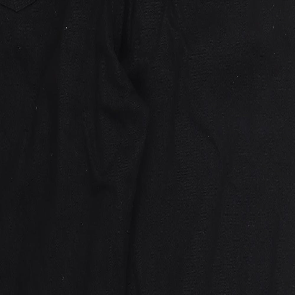 Hutson Harbour Mens Black  Denim Straight Jeans Size 42 L30 in