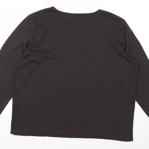 Bonmarché Womens Brown   Pullover Jumper Size L