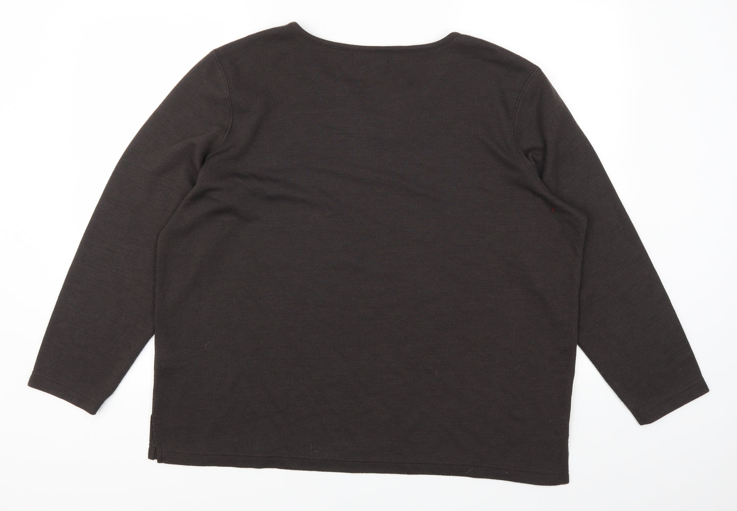 Bonmarché Womens Brown   Pullover Jumper Size L