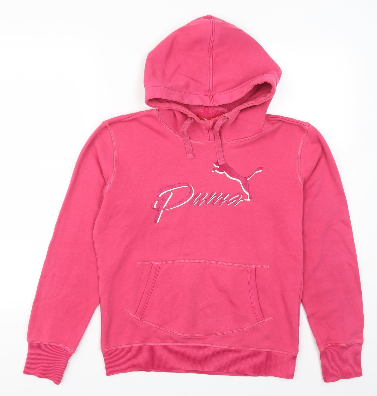 PUMA Womens Pink   Pullover Hoodie Size 12