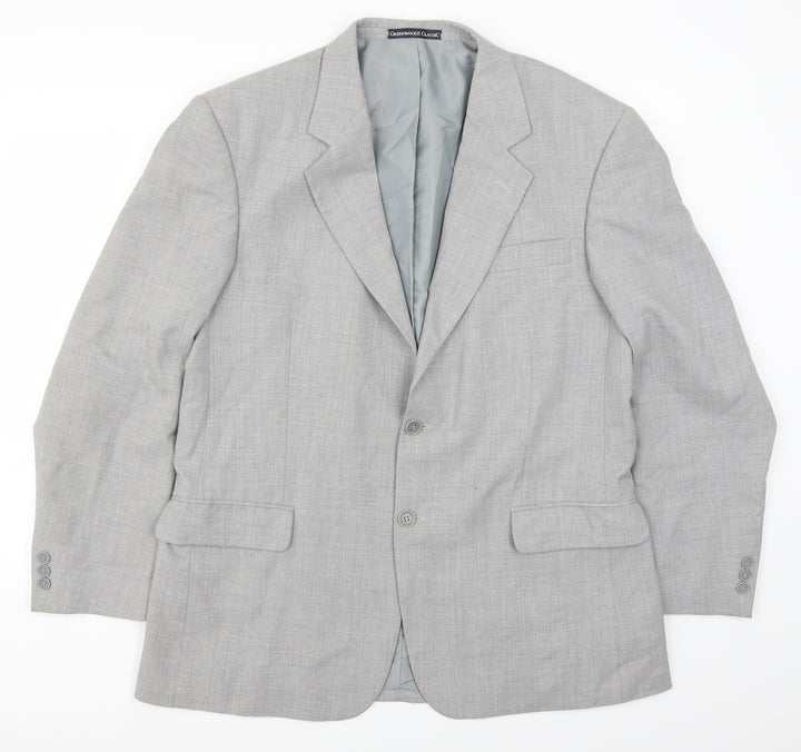 Greenwoods Mens Grey   Jacket Suit Jacket Size 42