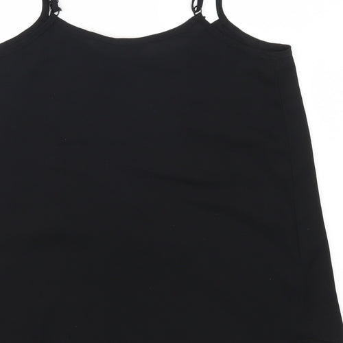 Dorothy Perkins Womens Black   Basic Tank Size 8