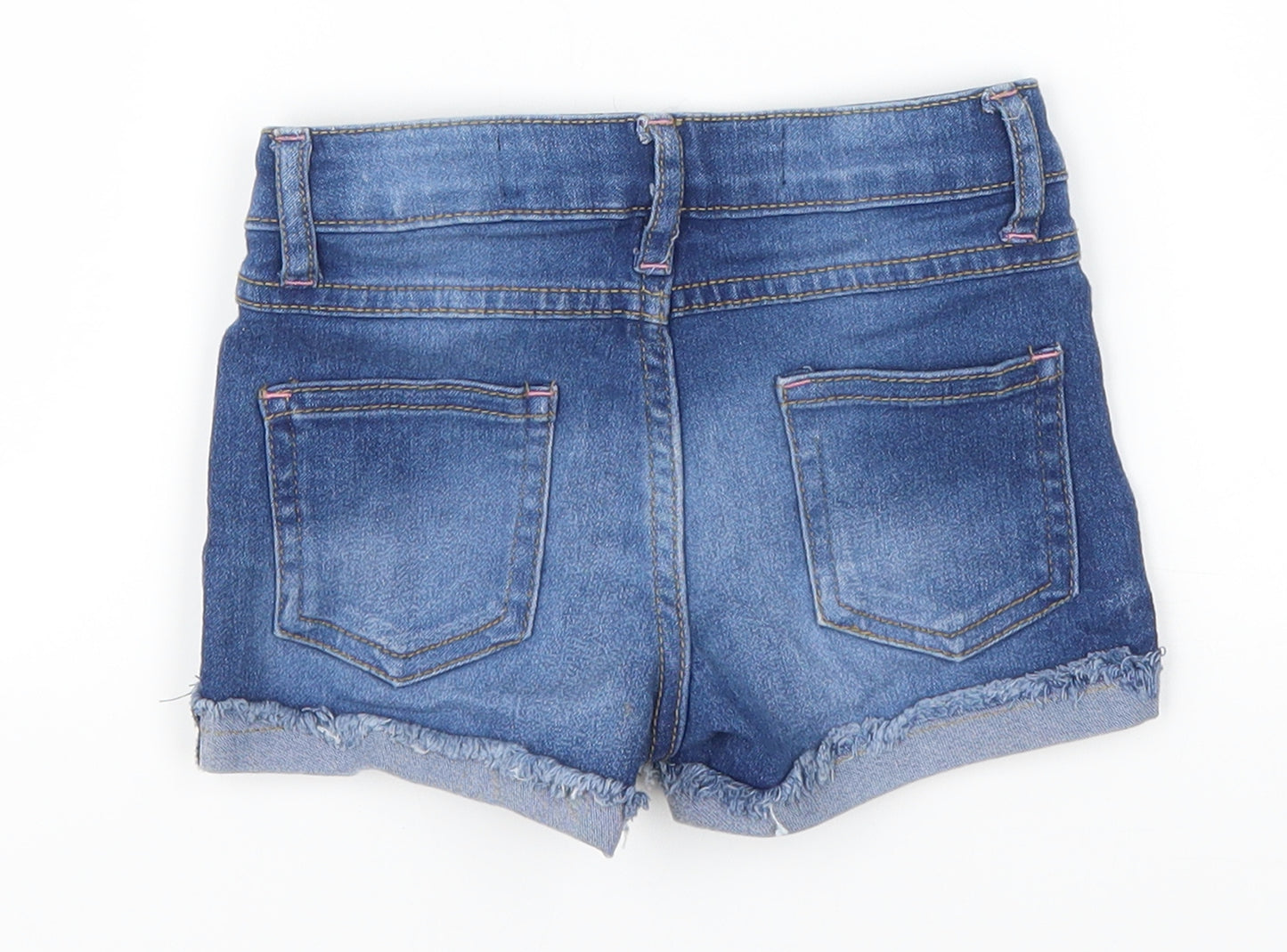 Denim Co Girls Blue  Denim Cut-Off Shorts Size 2-3 Years