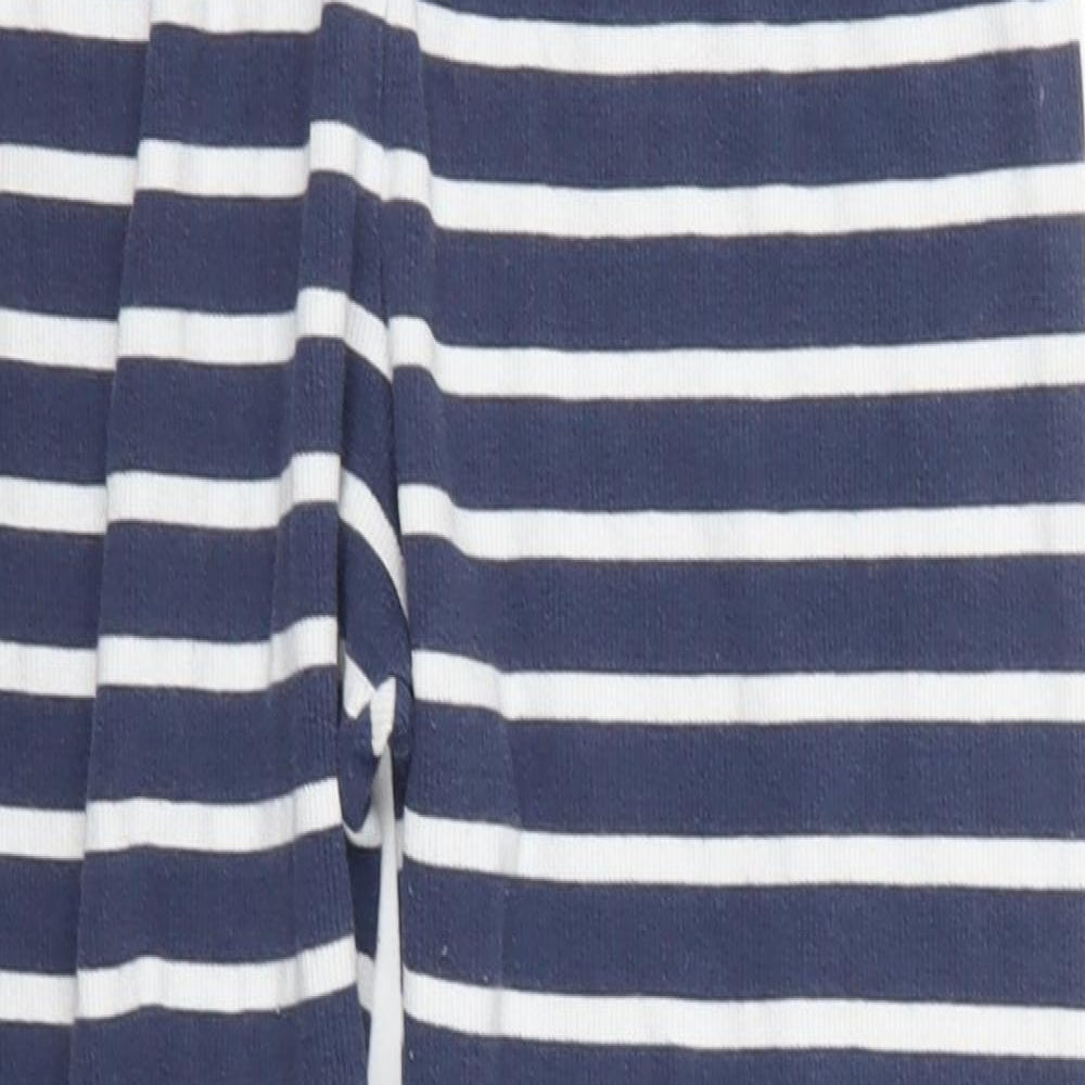 Marks and Spencer Girls Blue Striped  Snow Pants Trousers Size 11-12 Years