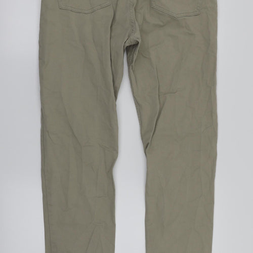 H&M Mens Beige   Chino Trousers Size 34 in L30 in