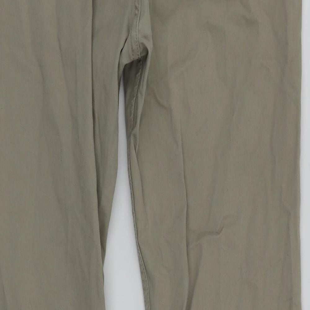 H&M Mens Beige   Chino Trousers Size 34 in L30 in